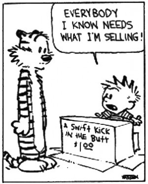 love Calvin and Hobbes. They never fail to make me smile!