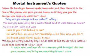 mortal instruments quotes