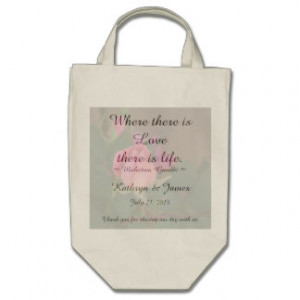 Love Quotes: Wedding Guest ThankYou/Welcome Bags