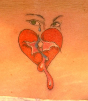 ... tattoos broken heart tattoo lovely broken heart tattoos broken heart