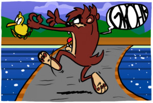 Taz Mania Diaba Diabinho Diabo