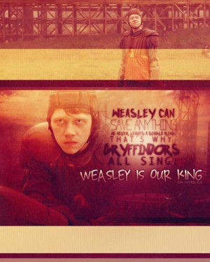 weasley is our king ron weasley