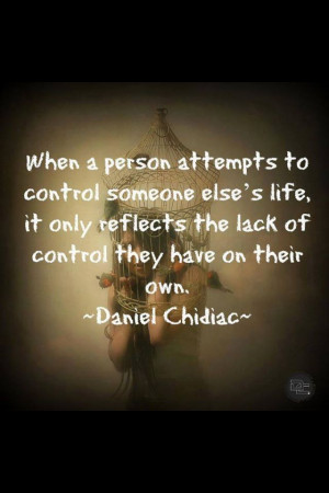 Control is a form of abuse