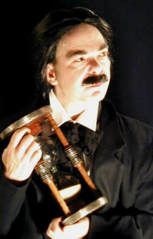 Rick Heuthe as Edgar Allan Poe