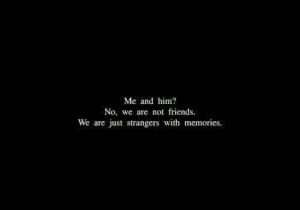 strangers with # memories