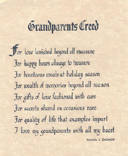 poem for grandparents