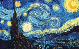 Starry Night Vincent Van Gogh 1889 Oil on Canvas Dimensions: 73.7 cm ...