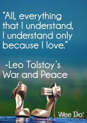 Leo Tolstoy love quote