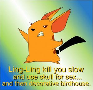 Ling-Ling demands a battle by NeoCypo