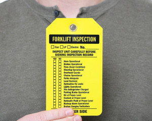 Forklift Inspection Sheet