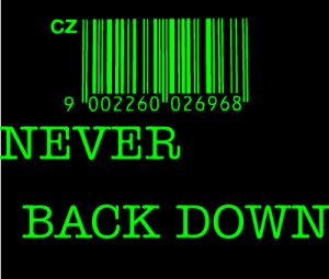NEVER love BACK DOWN cr par BACK DOWN