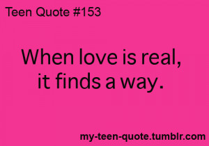 Teenage Drama Quotes