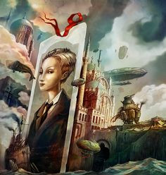 ... book cover art for Scott Westerfeld's Leviathan series - Hungary More
