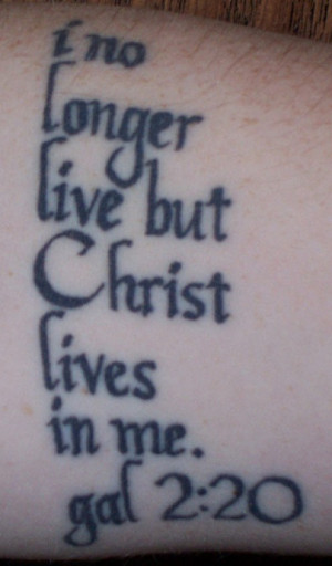 More Bible Verse Tattoos