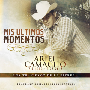 El corrido de ARIEL CAMACHO , click on the picture to listen or here ...