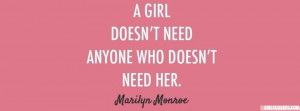 Quote Marilyn Monroe