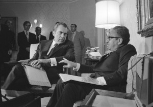 Richard Nixon et Henry Kissinger en 1972