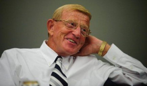 ... 20% don't care and the other 80% are glad you have them. - Lou Holtz