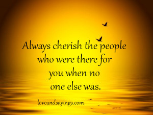 Always Cherish The People