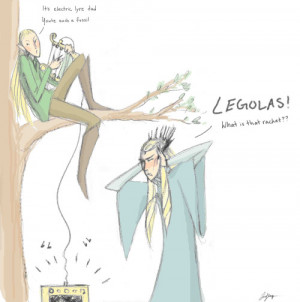 Hobbit legolas Thranduil lyre botfa Hobbit fan art BOFA thranduil ...