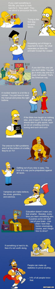 ... homer simpson quotes maggie lisa marge bart simpsons kootation funny