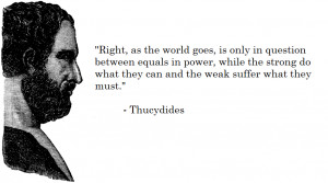 Thucydides From The Melian Dialogue Motivational Inspirational Love