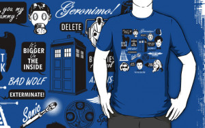 ... worthy with this awesome Doctor Who Quotes Shirt from Red Bubble