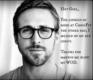Ryan Gosling CrossFit WOD