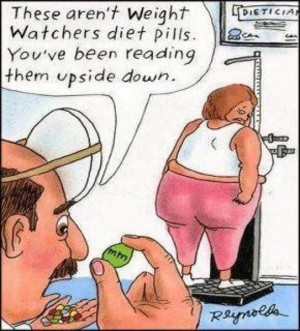 great diet humor cartoon joke