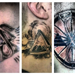 Re: 2 Big Scientology Tattoo's in the neck... He is going to regret ...