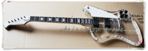 clear acrylic electric guitar body font b glass b font electric jpg