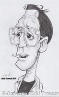 Roy Scheider as 'Chief Brody' from 'JAWS' Sketch
