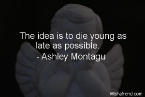 Young Death Quotes