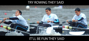 We all know that rowing is addictive