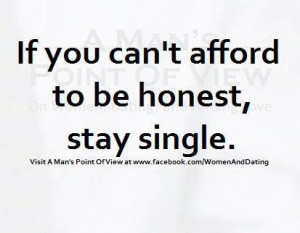honesty & relationships...