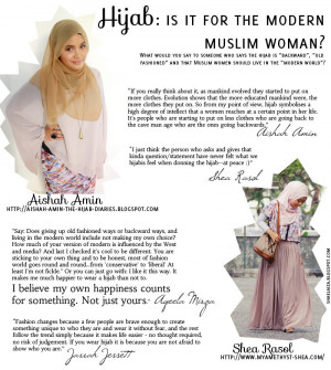 Hijab: Is it for the Modern Muslim Woman?