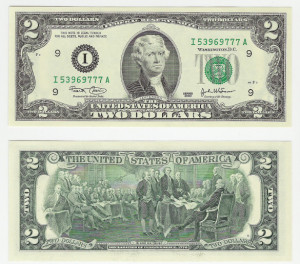 United States Dollar - Federal Reserve Note - Series 2003