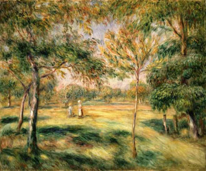Bild: Pierre-Auguste Renoir - Im Baumgarten