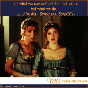 Weekly Motivation: Author Jane Austen on What Defines Us