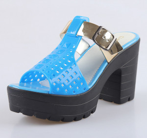 2015 A la moda con tacones sandalias mujer Melisa zapatos mujer sexy ...