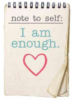 Note to self....