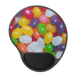 Jelly Beans - Jellybeans Easter Bean Background Gel Mouse Mat