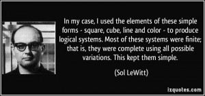 More Sol LeWitt Quotes