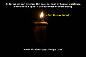 As far as we can discern, the sole purpose of human existence is to ...