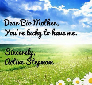 Bio mom...