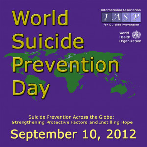 Official World Suicide Prevention Day Event Page