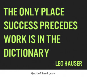 Success at Work Quotes