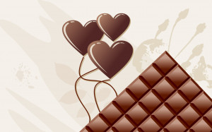 壁紙】 チョコレートの壁紙 【スイーツ】