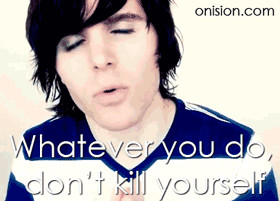 ... you think that nobody cares, but I do. http://onision.com/ gif #36