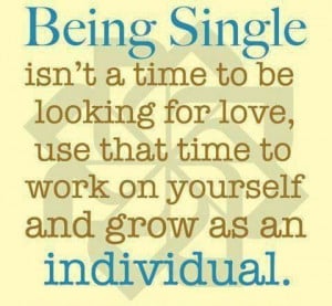 Being Single..